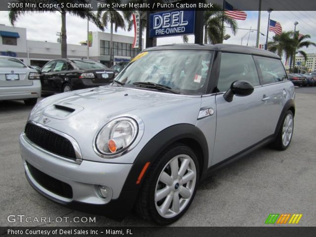 2008 Mini Cooper S Clubman in Pure Silver Metallic