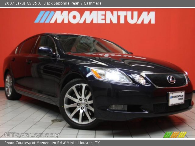 2007 Lexus GS 350 in Black Sapphire Pearl