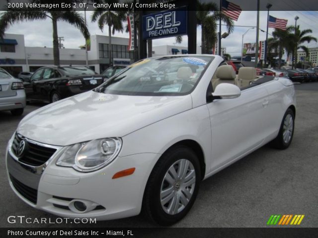 2008 Volkswagen Eos 2.0T in Candy White