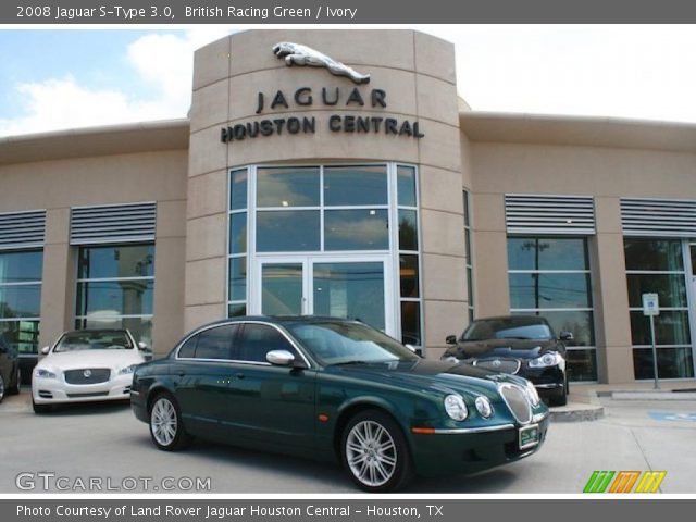2008 Jaguar S-Type 3.0 in British Racing Green