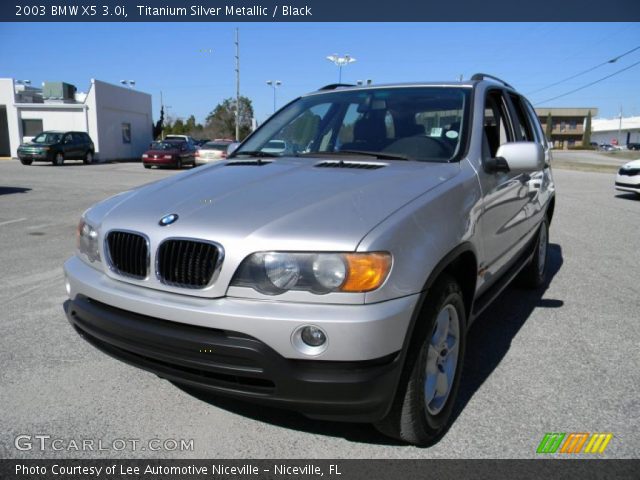 2003 BMW X5 3.0i in Titanium Silver Metallic