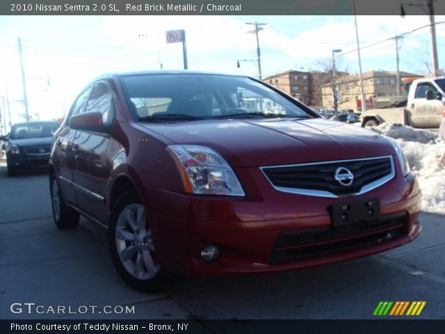 2010 Nissan Sentra 2.0 SL in Red Brick Metallic