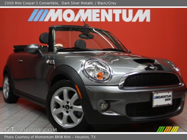 2009 Mini Cooper S Convertible in Dark Silver Metallic
