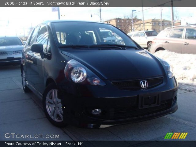 2008 Honda Fit Sport in Nighthawk Black Pearl