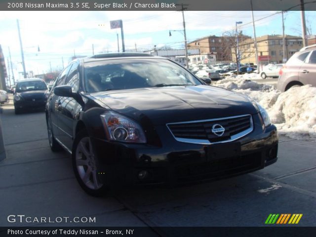 2008 Nissan Maxima 3.5 SE in Super Black