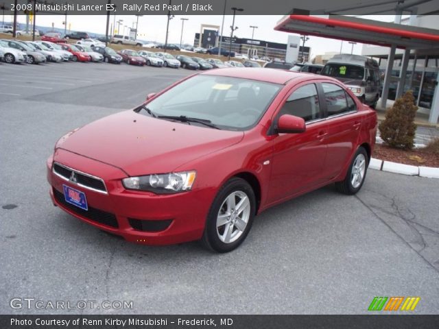 2008 Mitsubishi Lancer ES in Rally Red Pearl
