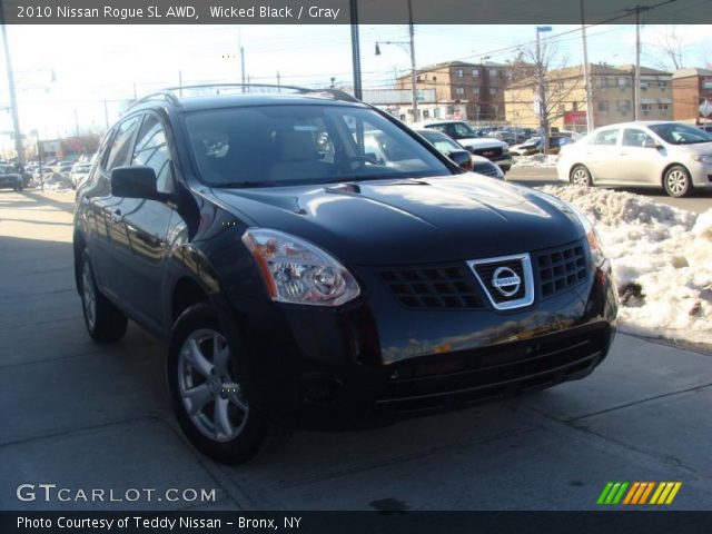 2010 Nissan Rogue SL AWD in Wicked Black