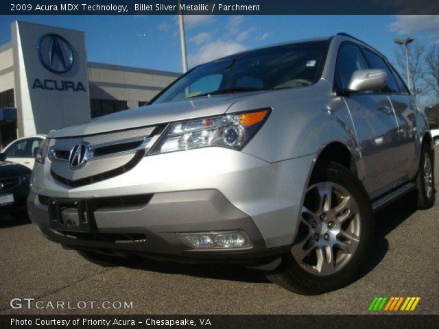 2009 Acura MDX Technology in Billet Silver Metallic