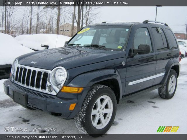 2006 Jeep Liberty Limited 4x4 in Midnight Blue Pearl