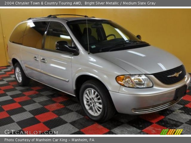 2004 Chrysler Town & Country Touring AWD in Bright Silver Metallic