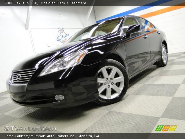 2008 Lexus ES 350 in Obsidian Black