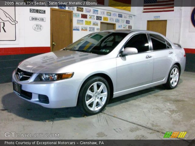 2005 Acura TSX Sedan in Satin Silver Metallic