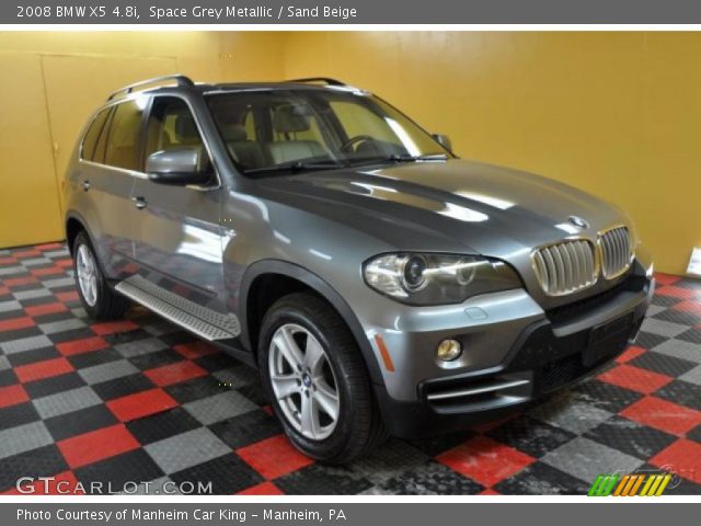 2008 BMW X5 4.8i in Space Grey Metallic