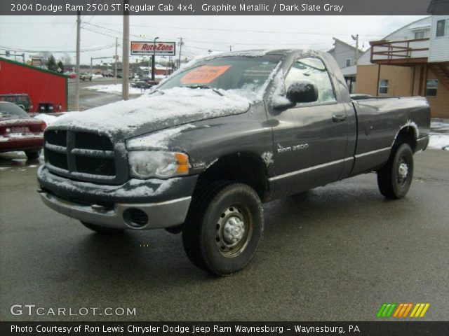 2004 Dodge Ram 2500 ST Regular Cab 4x4 in Graphite Metallic