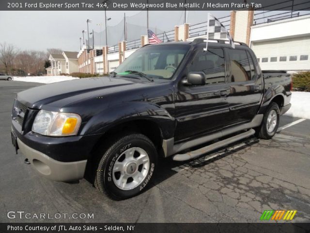 2001 Ford Explorer Sport Trac 4x4 in Deep Wedgewood Blue Metallic