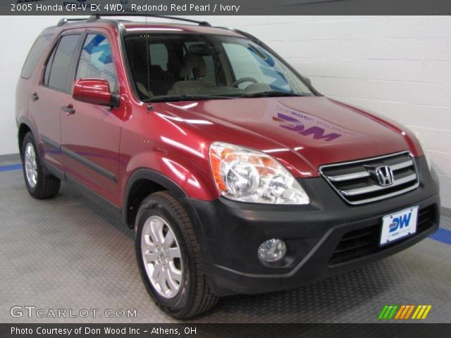 2005 Honda CR-V EX 4WD in Redondo Red Pearl