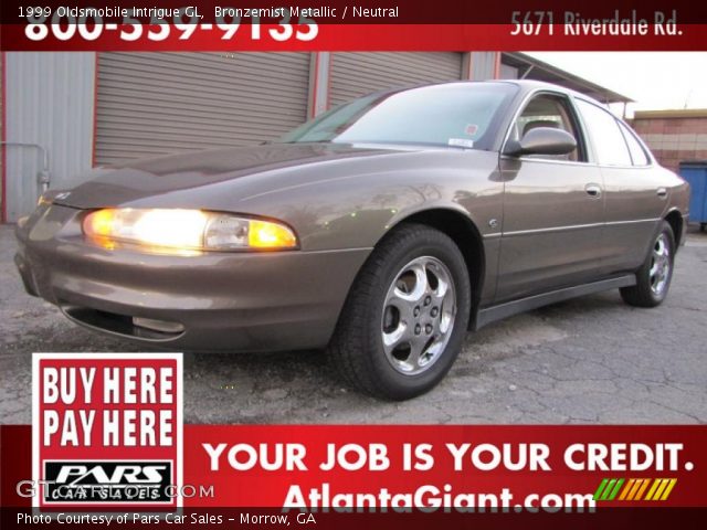 1999 Oldsmobile Intrigue GL in Bronzemist Metallic
