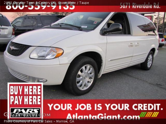 2003 Chrysler Town & Country LXi in Stone White