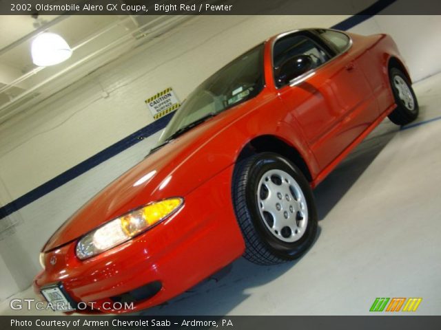 2002 Oldsmobile Alero GX Coupe in Bright Red
