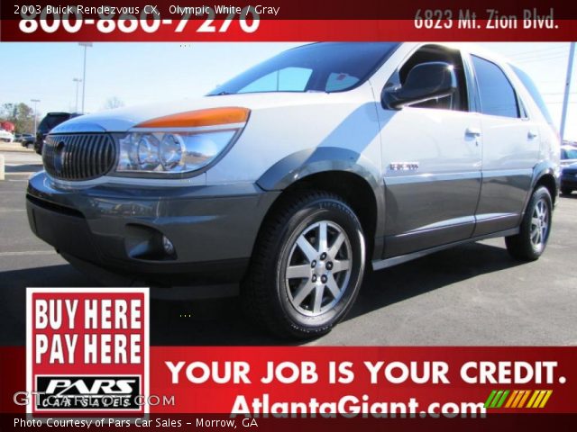 2003 Buick Rendezvous CX in Olympic White