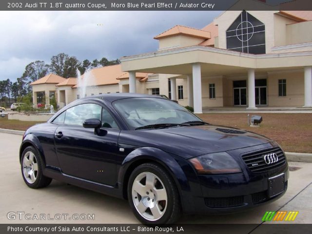 2002 Audi TT 1.8T quattro Coupe in Moro Blue Pearl Effect