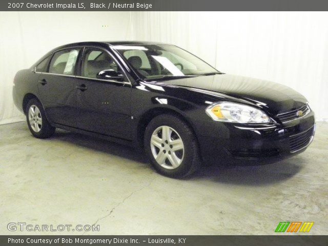 2007 Chevrolet Impala LS in Black