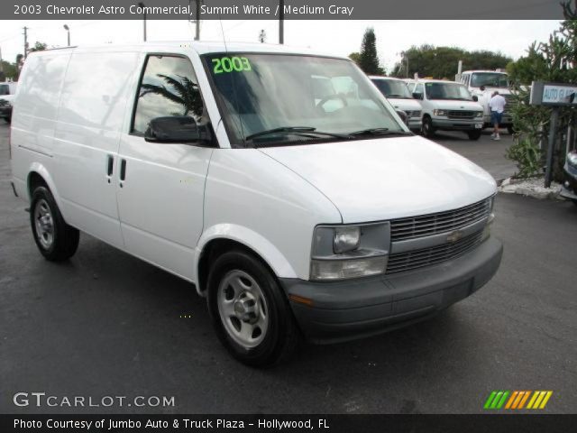 2003 Chevrolet Astro Commercial in Summit White
