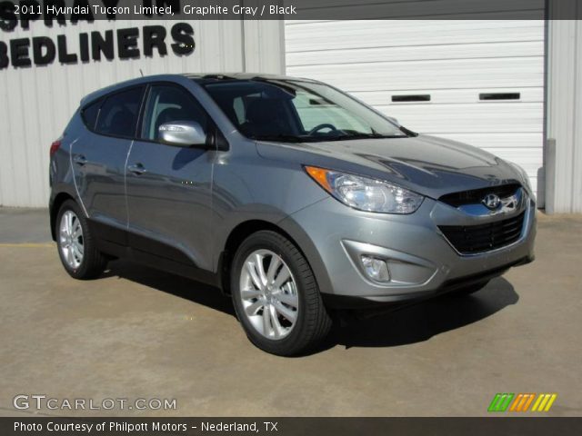 2011 Hyundai Tucson Limited in Graphite Gray