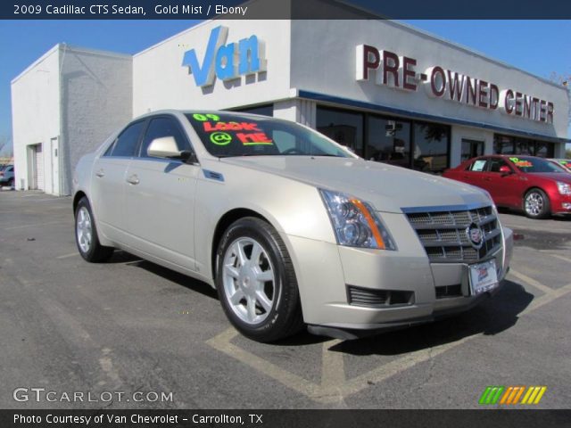 2009 Cadillac CTS Sedan in Gold Mist