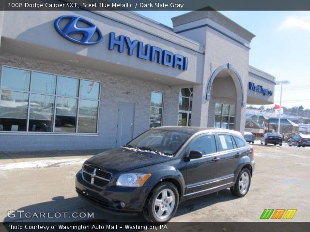 2008 Dodge Caliber SXT in Steel Blue Metallic
