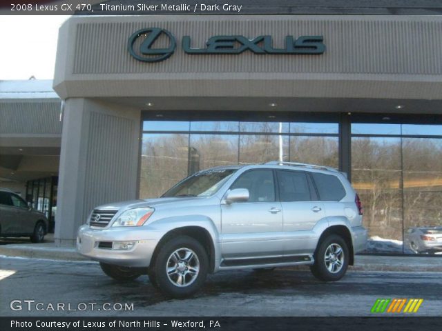 2008 Lexus GX 470 in Titanium Silver Metallic