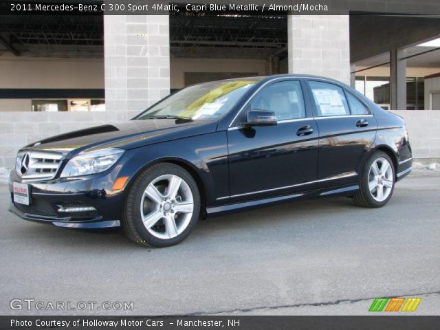 2011 Mercedes-Benz C 300 Sport 4Matic in Capri Blue Metallic