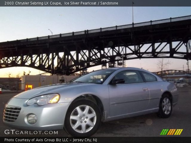 2003 Chrysler Sebring LX Coupe in Ice Silver Pearlcoat