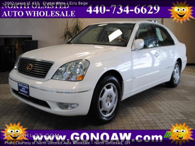 2002 Lexus LS 430 in Crystal White