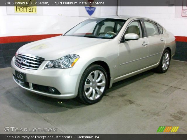 2006 Infiniti M 35x Sedan in Liquid Platinum Metallic