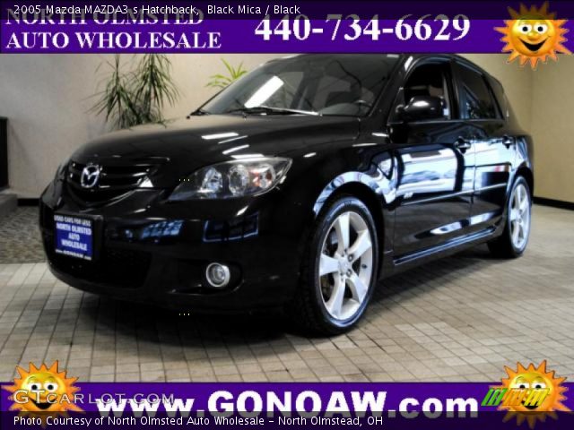 2005 Mazda MAZDA3 s Hatchback in Black Mica