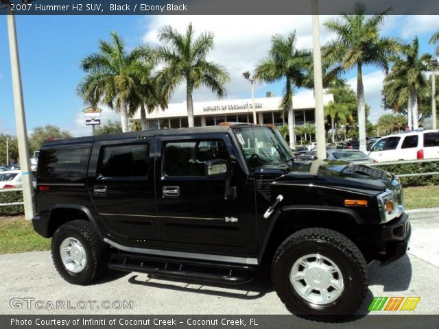 2007 Hummer H2 SUV in Black