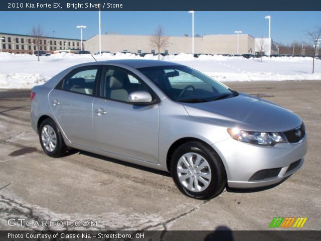 2010 Kia Forte EX in Bright Silver