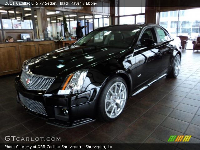 2011 Cadillac CTS -V Sedan in Black Raven