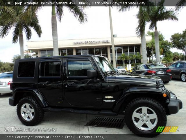 2008 Jeep Wrangler Unlimited Sahara 4x4 in Black