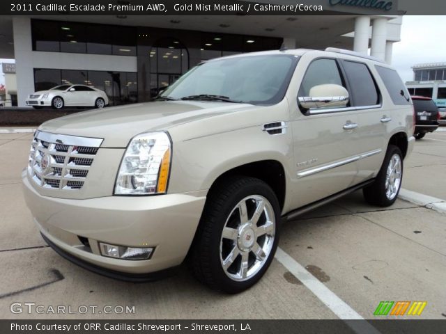 2011 Cadillac Escalade Premium AWD in Gold Mist Metallic