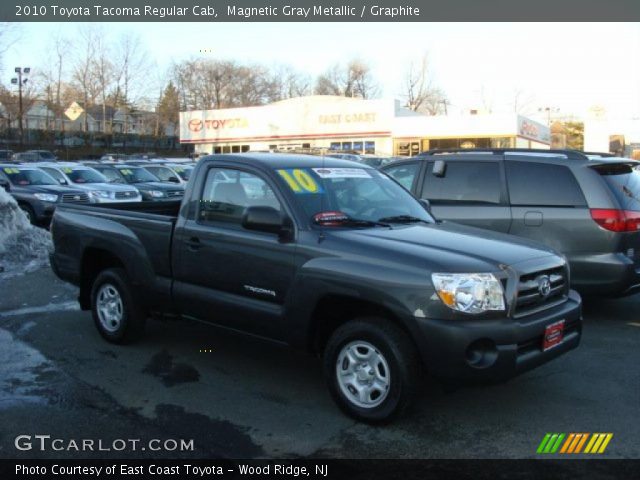 2010 Toyota Tacoma Regular Cab in Magnetic Gray Metallic