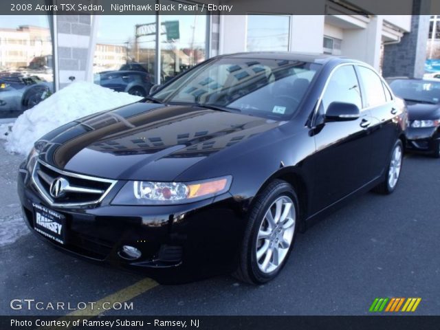 2008 Acura TSX Sedan in Nighthawk Black Pearl