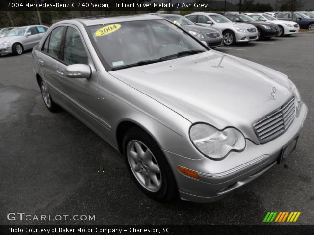2004 Mercedes-Benz C 240 Sedan in Brilliant Silver Metallic