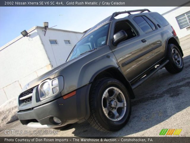 2002 Nissan Xterra SE V6 SC 4x4 in Gold Rush Metallic