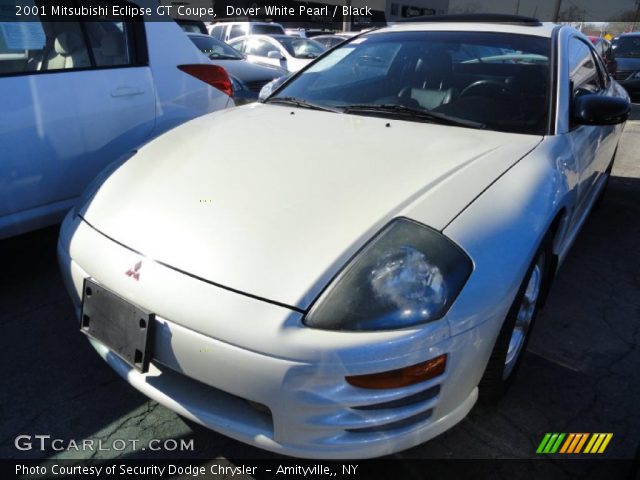 2001 Mitsubishi Eclipse GT Coupe in Dover White Pearl