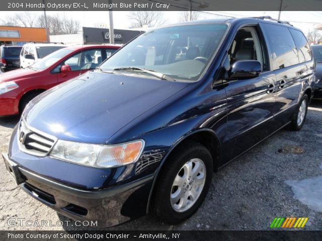 2004 Honda Odyssey EX-L in Midnight Blue Pearl