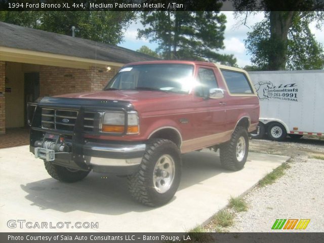 1994 Ford Bronco XL 4x4 in Medium Palomino Metallic
