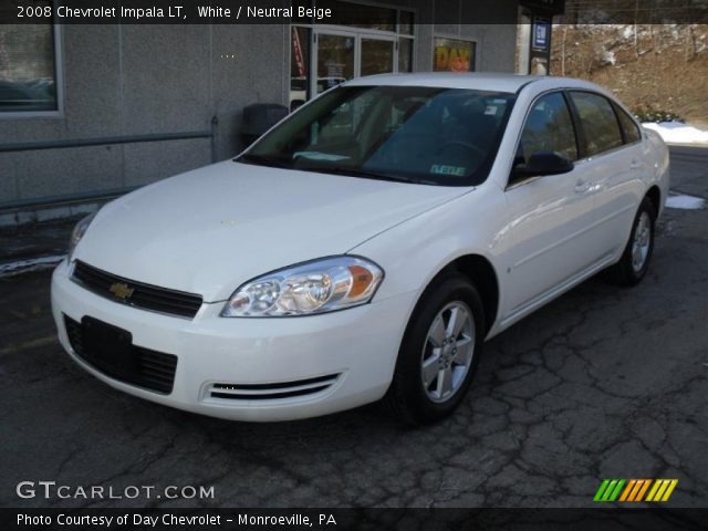 2008 Chevrolet Impala LT in White
