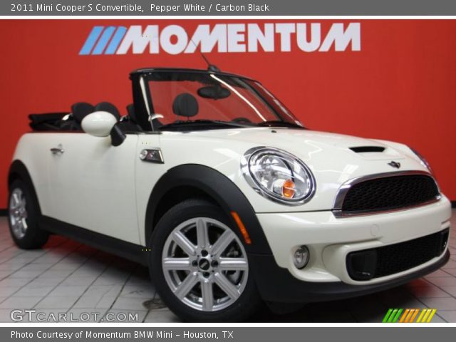 2011 Mini Cooper S Convertible in Pepper White